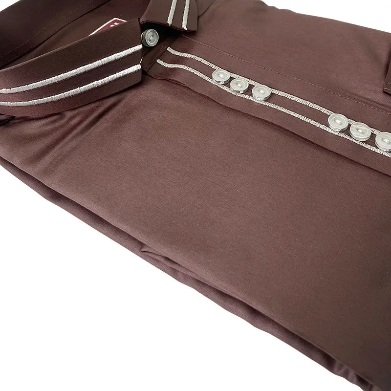 Men's New Long-sleeved Arab Robes Abaya Men's Robes in The Middle East Popular Muslim Men's Fashion Ethnic Long Clothing