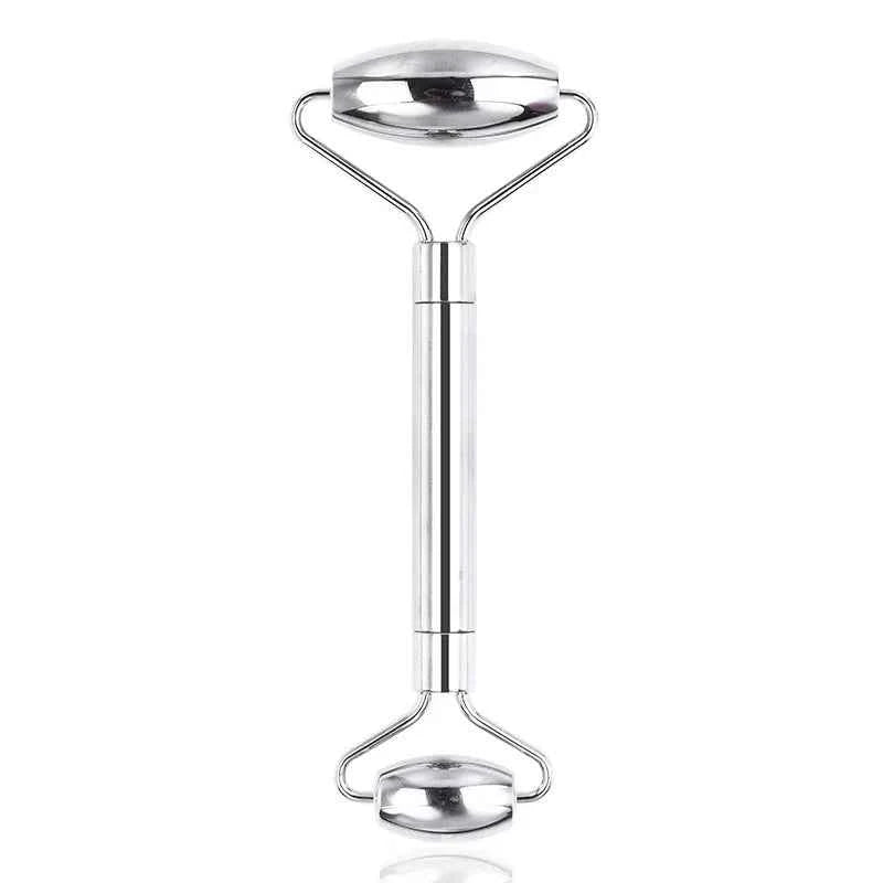 1/3 Piece Ice Face Roller Facial Skin Care Tools, Stainless Steel Facial Roller Scraping Board Ice Tray Skin Care Tools