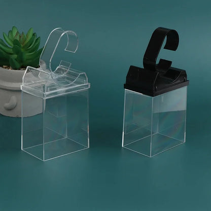 Plastic Transparent Watch Display Storage Stand Holder Counter Smart Watch Protective Showcase Shelf Rack Jewelry Packaging Box - AMULET RING STORE