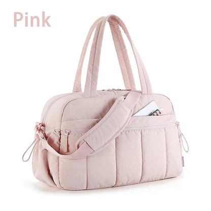 Travel Duffel Bag Lightweight Tote Bag Sport Shoulder Gym Bag Luggage for Women Weekender with Waterproof Multi Pocket