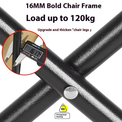 Moon shaped semi recliner folding chair with outdoor handbag, waist and back cushion with side pockets, durable and long-lasting - AMULET RING STORE