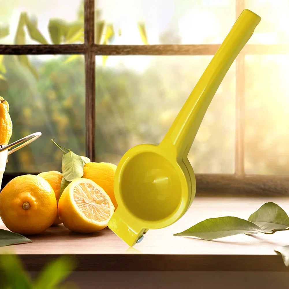 Lemon Squeezer Home Manual Lemon Squeezer Easy To Clean Portable Practical Kitchen Tool Sturdy Hand Lemon Juicer Max Extraction - AMULET RING STORE