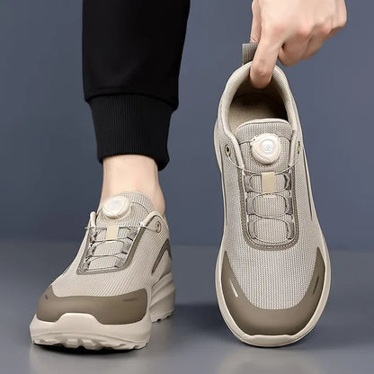 Leisure Walk Men Casual Shoes Anti Slip Sports Male Sneakers Breathable Treking Footwear Versatile Travel Trainers Hiking Shoes - AMULET RING STORE