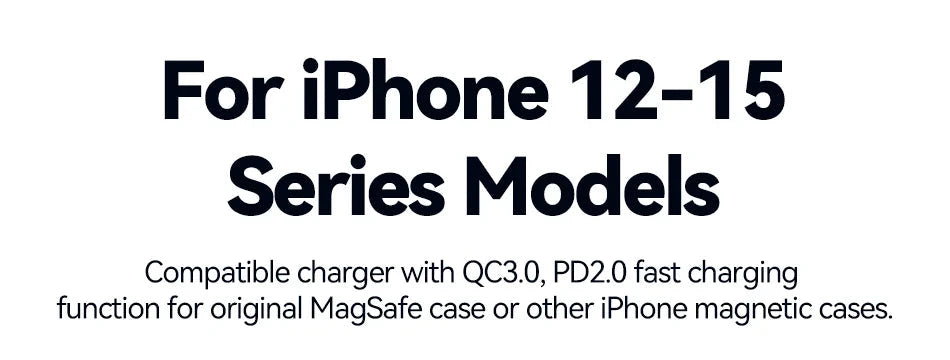 Rocoren Magnetic Car Phone Holder Fast Charging Wireless Charger With RGB light Magnet Car Stander For iPhone 15 14 13 Pro Max