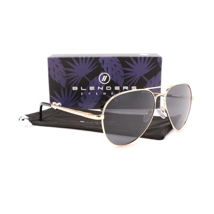Blenders True Color Male and Female Pilot style Polarized Sunglasses Large Trendy Fashion Sunglasses