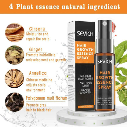 30ml Ginger Hair Growth Essence Hair Care Liquid Strengthen Hair Roots Increase Hair Luster Massag Scalp Repair Hair Essence Oil