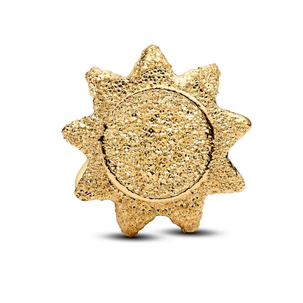 New Mini Series Charm Sun Horseshoe Clover Butterfly Mushroom Beads Fit Original Pan Bracelet DIY Women Jewelry Christmas Gifts - AMULET RING STORE