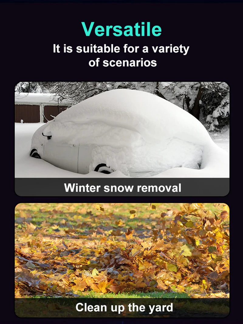 New 200000RPM Powerful Blower Vacuum Dust Cleaner Violent Fan Type-C Charging Strong Winds Brushless Turbo Jet Blower