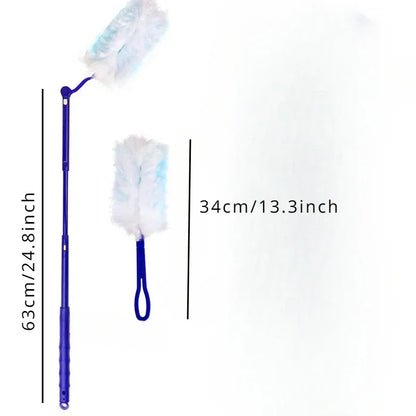 Bulk Duster Brush Disposable Duster with Replace Head Refills For Cleaning Home Office Blinds Car Surface Duster Cleaning Tool - AMULET RING STORE