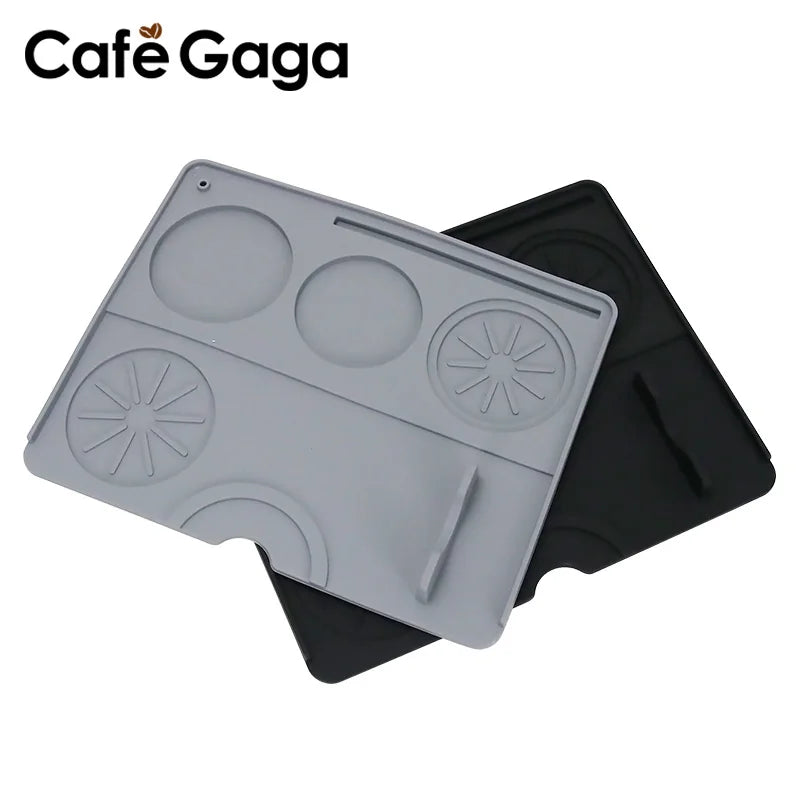 Coffee Tamper Mat Espresso Portafilter Station Silicone Bar Machine Pad Rubber Anti Slip Bar Kitchen Barista Tools Accessories - AMULET RING STORE