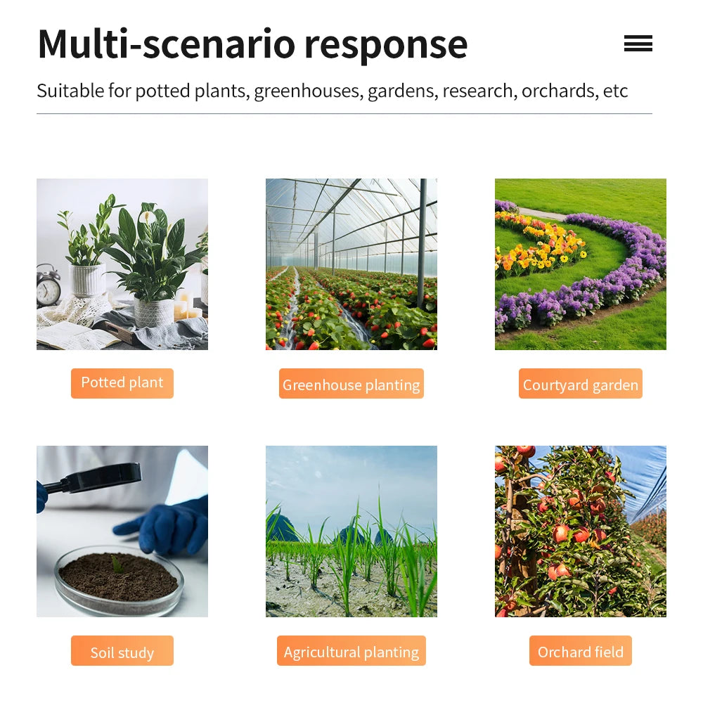 2 In 1 Soil EC Meter Handheld Digital Soil Tester Multifunction EC Temp Detector Backlit Soil EC Analyzer for Garden Greenhouse - AMULET RING STORE