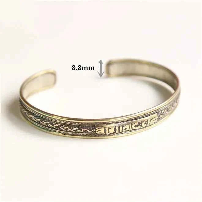 Indian Jewelry Red Copper Wrapped Open Cuff Slim Bangles for Girls BB-218