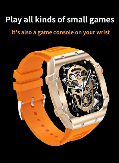 2024 Outdoor Sports Smart Watch Men 1.91 inch Screen Bluetooth Calling Waterproof Travel AI Voice Men Smartwatch For IOS Android