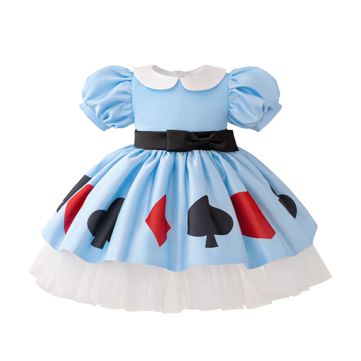 Princess Dress For Toddler Little Girl Luxurious Bow Gown Kids Birthday Party Clothes Halloween Carnival Children Princess Dress