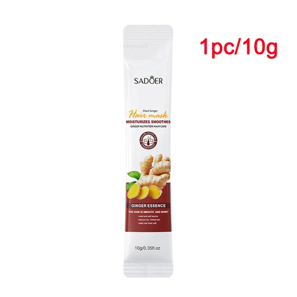 Hair Styling Serum for Frizzy & Dry Hair Rose Essence Oil Capsules Leave-in Anti Frizz Conditioner Repairs Dry, Damaged Hair - AMULET RING STORE