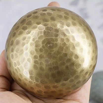 Bronze Tibetan Bowl Handmade Singing Bowls Genuine Pretty Meditation Musical Instruments Sound Healing Buddhist Monk Supplies - AMULET RING STORE