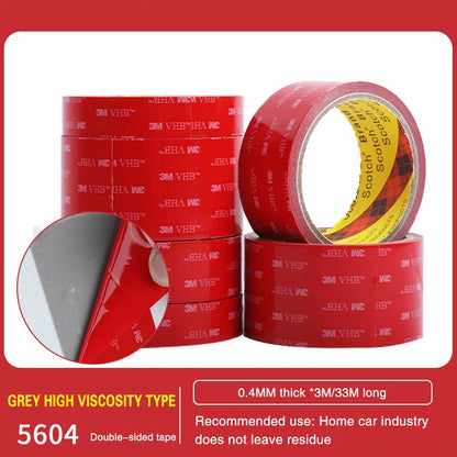 3M Extra Strong Double Sided Tape Adhesive 5604 3m Long 0.4mm Thick for Car Home Industry Special Strong Double-Sided Tape - AMULET RING STORE