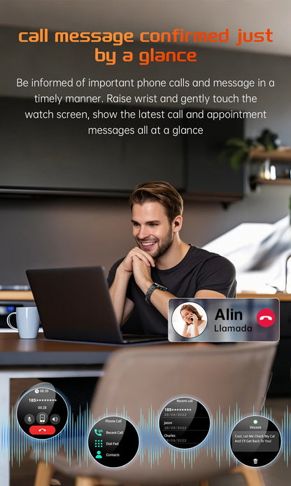 1100mAh Super Capacity Battery Military Outdoor Smart Watch Men 1.7inch Screen Compass Bluetooth Call 3ATM Waterproof SmartWatch