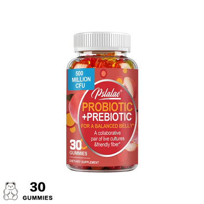 Probiotic + Prebiotic Gummies - Promote Digestive Health and Relieve Bloating - AMULET RING STORE