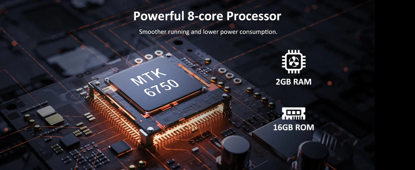 80GB (16GB+64GB) MP3 Player Android 9.0 with Bluetooth and WiFi, 4.0-inch with speakers, FM radio, eBooks, capacity up to 512GB