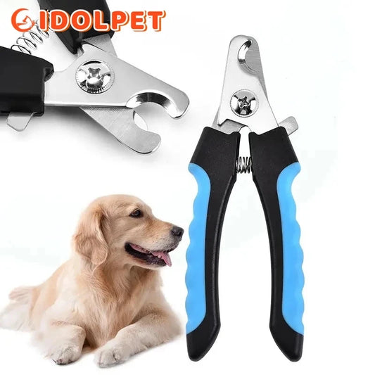 Professional Pet Nail Clipper with Safety Guard Stainless Steel Scissors Cat Dog for Claw Care Grooming Supplies Size Fits - AMULET RING STORE