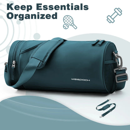 Sports Fitness Bag Women Travel Bag Multi-functional Handbag Yoga Bag Short-Distance Weekender Travel Package Swimming Gym Bags