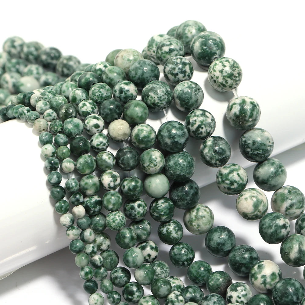 Natural Stone 4 6 8 10 12mm Round Tiger Eye Amethyst Agate Jades Stone Spacer Bead For Jewelry Making Diy Bracelet Needlework