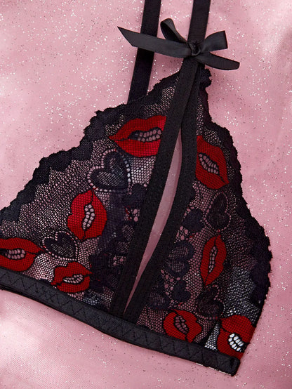 Erotic Nightdress Clothe Women Nightgowns Sexy Nightwear Lace Patchwork Lingerie Nighty Sleepwear Wedding Pajama Set Date Parent - AMULET RING STORE