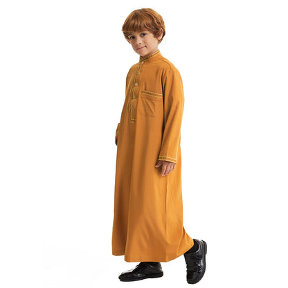 Muslim Clothes Man Shirt Man Islamic Caftan Men Eid Ramdan Cardigan Abaya Long Dress Islamic Saudi Arabic Musulman Robe Clothes
