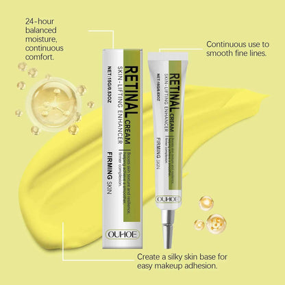 Retinol Cream Smoothing Wrinkle Firming Hydrating Barrier Support Radiant Fade Fine Lines Moisturizing Tightening Face Cream