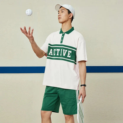 Xtep Knitted Suit For Men And Women 2024 Summer Fashion Sports Suit Soft Quick-Drying  Leisure  Comfortable Suit 8762276A0102