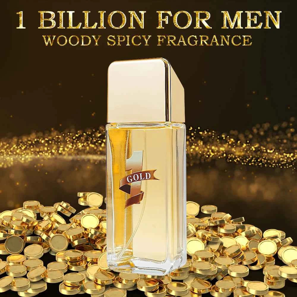 Woody Spicy Notes Million Men's Perfume, Long Lasting Eau de Parfum, Pheromones Perfume Cologne Hombre 100ML 3.4FL.OZ