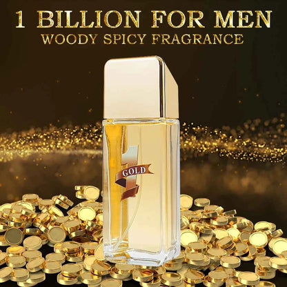 Woody Spicy Notes Million Men's Perfume, Long Lasting Eau de Parfum, Pheromones Perfume Cologne Hombre 100ML 3.4FL.OZ