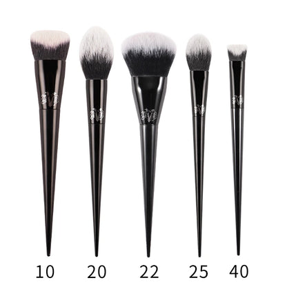 Kat Von D Makeup Brush Set & Kit Foundation Blush Highlight Concealer Powder Sculpting Eyeshadow Brush KVD Brand Makeup Brush - AMULET RING STORE