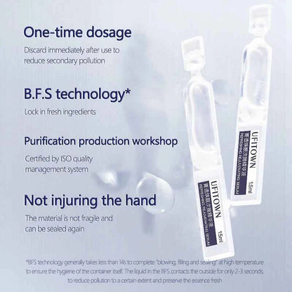 Arbutin Niacinamide Whitening Face Serum Remove Dark Spots Melanin Brighten Shrink Pores  Moisturizing Fade Fine Lines 30Pcs/set