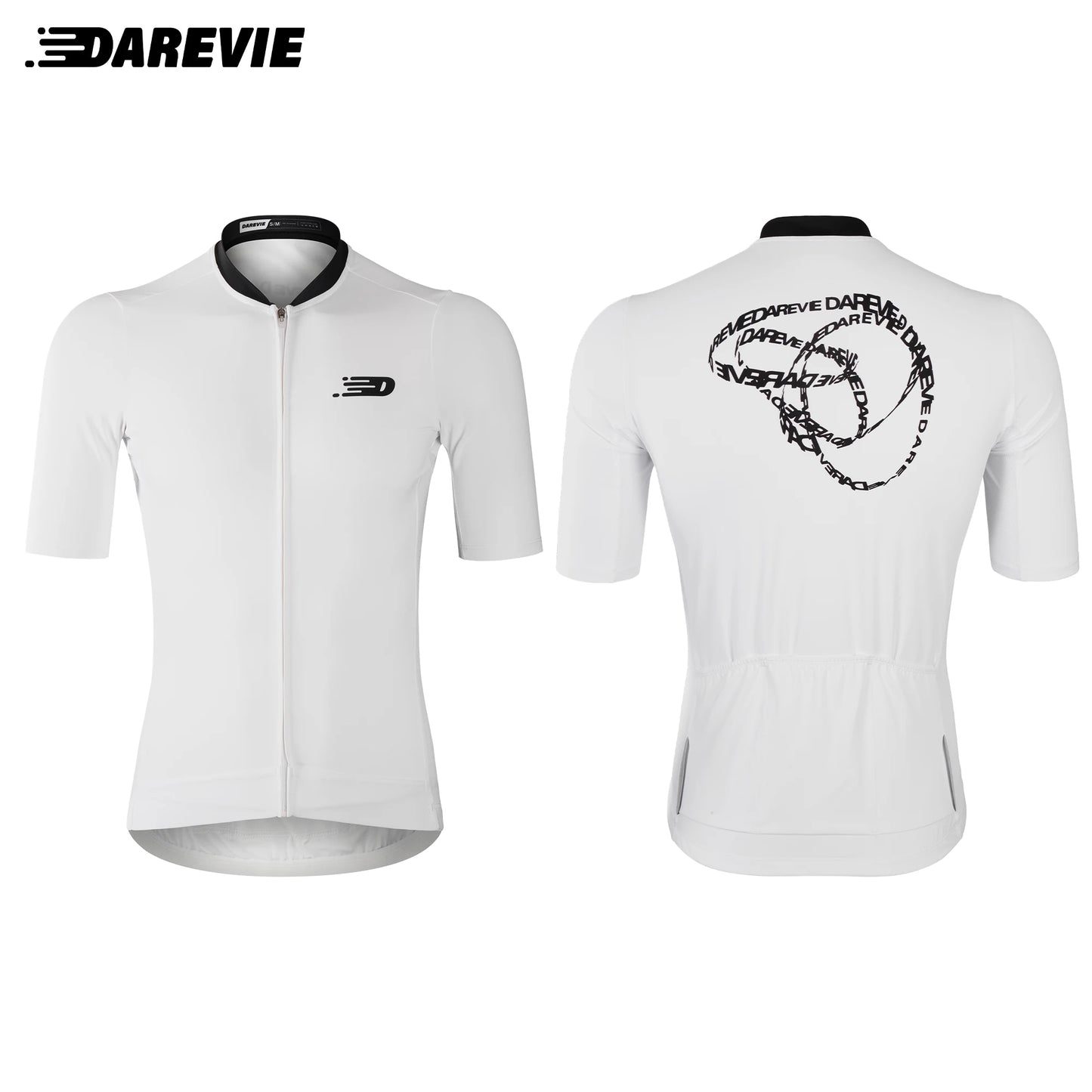 DAREVIE Men's Cycling Jersey Recycle Eco-Friendly PRO Level Cycling Jersey Breathable Soft Slim Fit Quick Dry Cycling Clothing - AMULET RING STORE