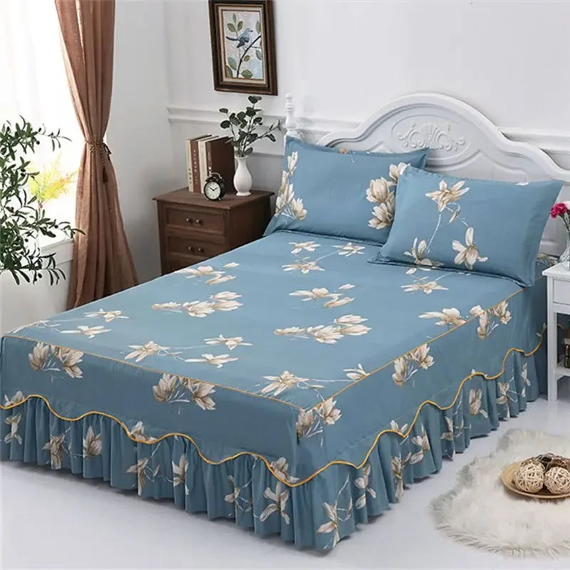 Sheet Set Household with Pillowcase Fashion Modern Water-proof Universal Skin-friendly Single Double Home Textile Bedding Luxury