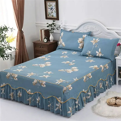 Sheet Set Household with Pillowcase Fashion Modern Water-proof Universal Skin-friendly Single Double Home Textile Bedding Luxury