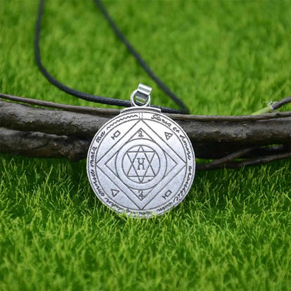 Nostalgia Key Of Solomon 7 Archangel Saint Michael Seal Pendant Necklace