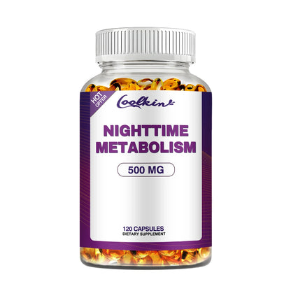 Nighttime Metabolism Capsules - Weight Management,Promote Fat Burning, Accelerate Metabolism - 120 Capsules