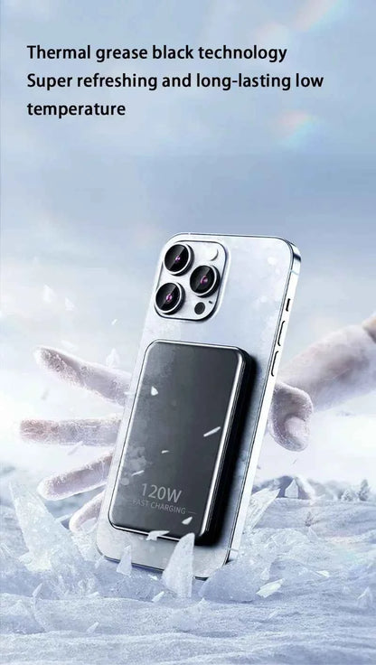 Xiaomi 120W Magnetic Power Bank 50000mAh Large Capacity Wireless Magnetic Fast Charger Portable Power Supply for iPhone Samsung