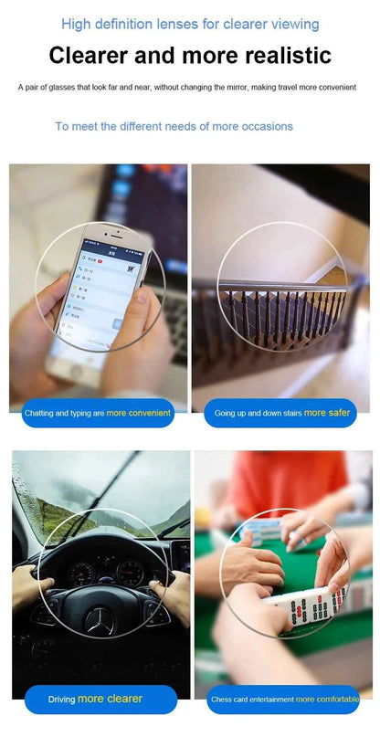 Men Prescription Glasses Optics Lenses  Reading Glasses Women Blue Light Blocking Myopia Eyewear Metal Titanium Eyeglasses Frame