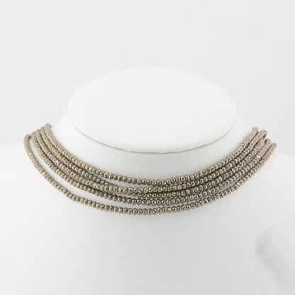 Natural Pyrite Faceted Round / Rondell Beads 2mm,3mm,4mm,1x2mm,2x3mm，for Jewelry Making Bracelet Necklace Beads DIY Wholesale - AMULET RING STORE