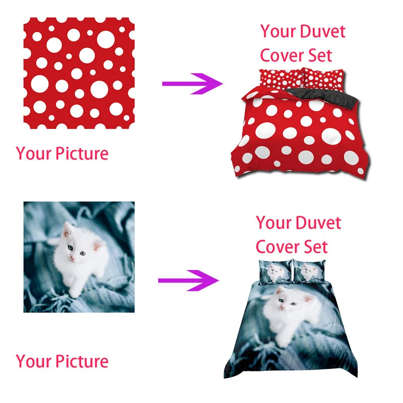 Dragon Cartoon Comforter Bedding Set,Duvet Cover Bed Set Quilt Cover Pillowcase,King Queen Size Bedding Set for Adult Child Gift