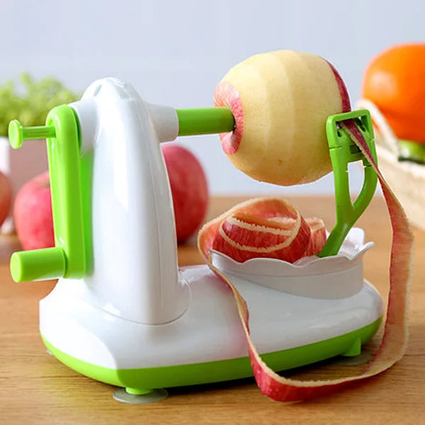 Hand-cranked Multifunction Fruit Peeler With Fruit Slicer Corer Cutter and Blades Apple Pear Kitchen Home Manual Peeler Machine - AMULET RING STORE