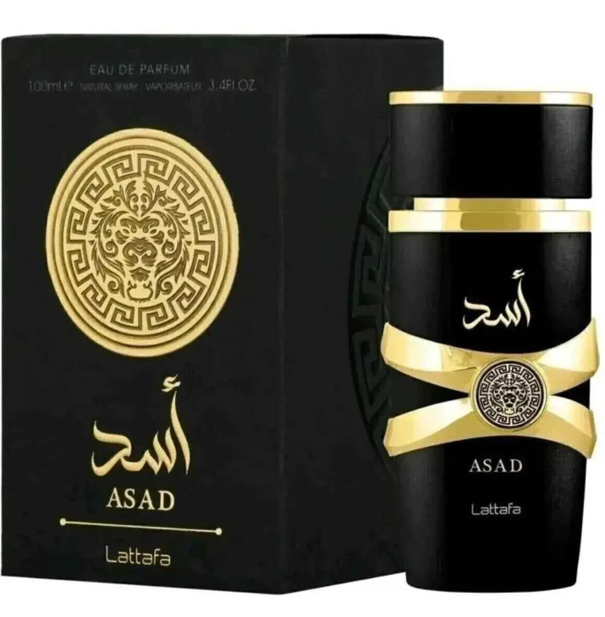 Lattafa Asad Eau De Perfum for Men & Women | Long-Lasting Arabian Fragrance | 3.4 Oz / 100ml | US Stock Best Gift