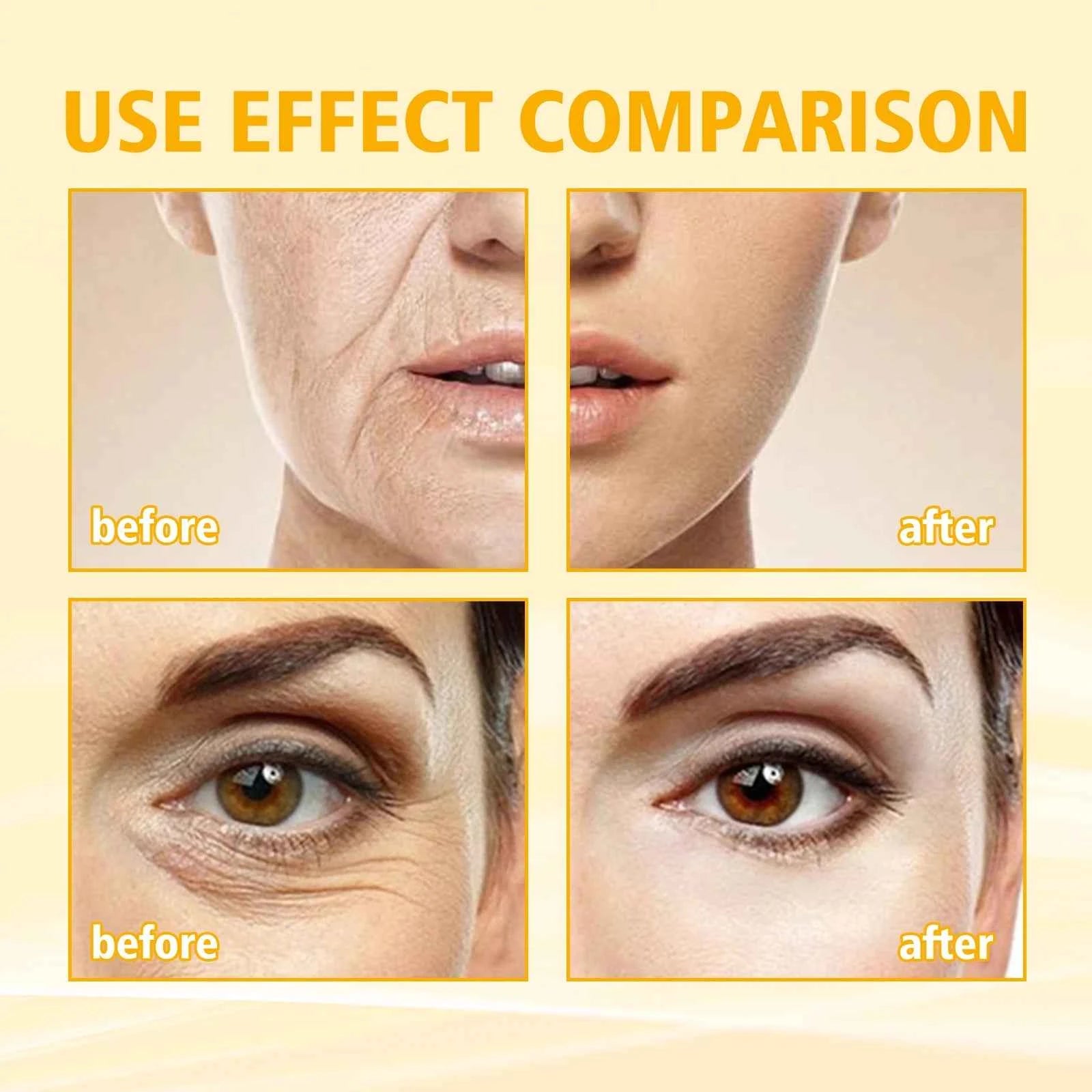 Eelhoe Ginseng Face Anti Wrinkle Serum Reduce Fine Lines Tightening Hydrating Anti-aging Plumping Face Smooth Skin Care Serum