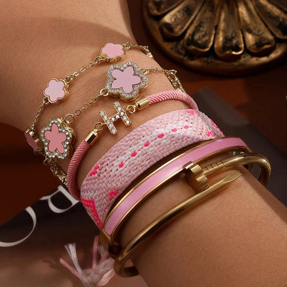 Summer Style Element Decorative Bracelet Suit Suitable For Women To Wear And Match Fashion Jewelry For Summer Travel - AMULET RING STORE