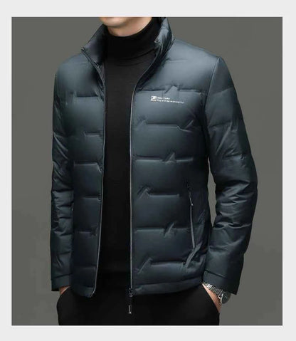 Winter Down Jacket 2026 Light Luxury Brand Men's Coat 90% White Duck Down Lining Outdoor Leisure Sports Men's Jacket