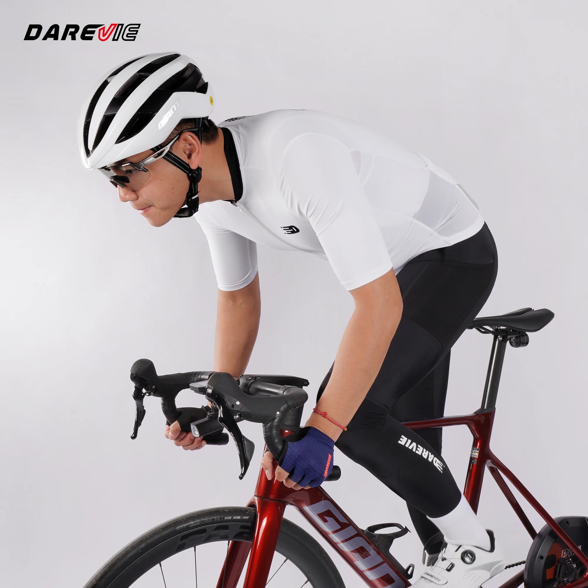 DAREVIE Men's Cycling Jersey Recycle Eco-Friendly PRO Level Cycling Jersey Breathable Soft Slim Fit Quick Dry Cycling Clothing - AMULET RING STORE